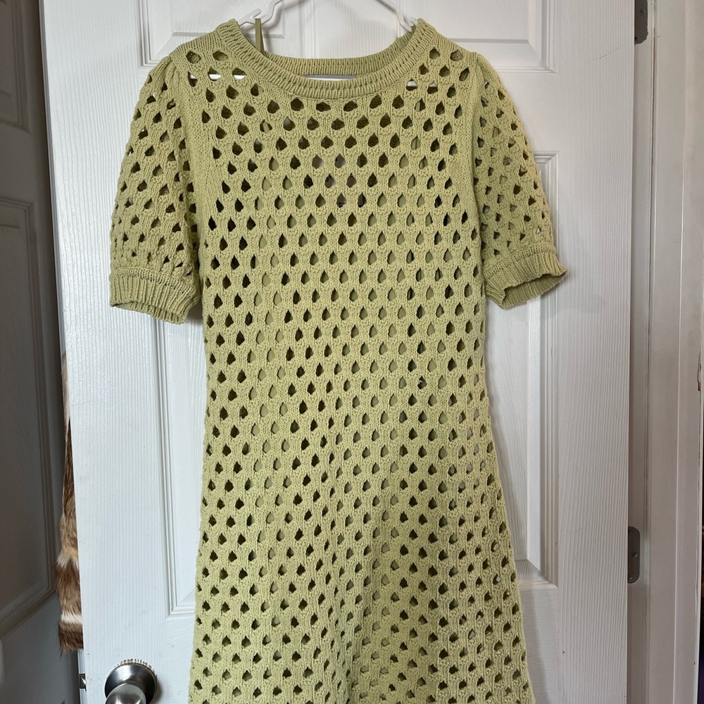 Women’s Light Green Knit Dress